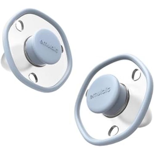 Baby Pacifier (2 Pack): 0-6 Months - Blu