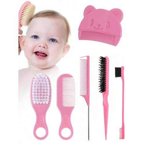 6 piece hairbrush set