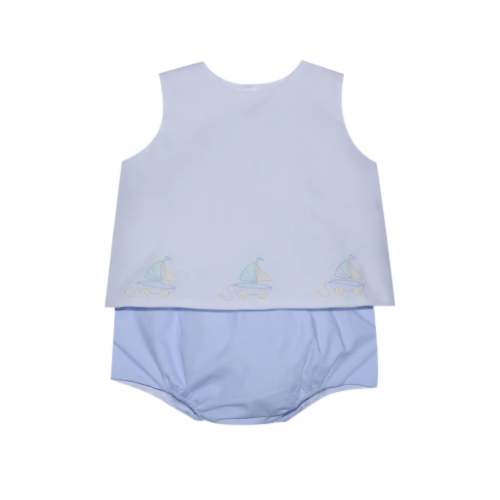 Bailey Diaper Sets - Sailboat