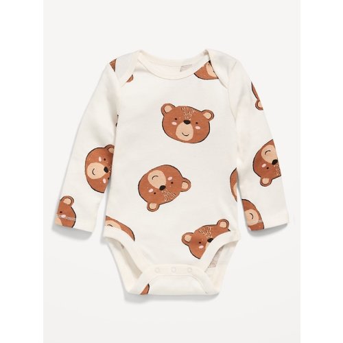 Long-Sleeve Printed Bodysuit for Baby