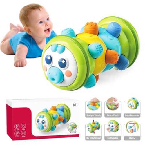 Sytle-Carry Infant Toys, Early Educational Baby Toys, Baby Crawling & Walking Learning Toy for 1+ Year Old, Boy Girl Toddler Toys Age 1-3