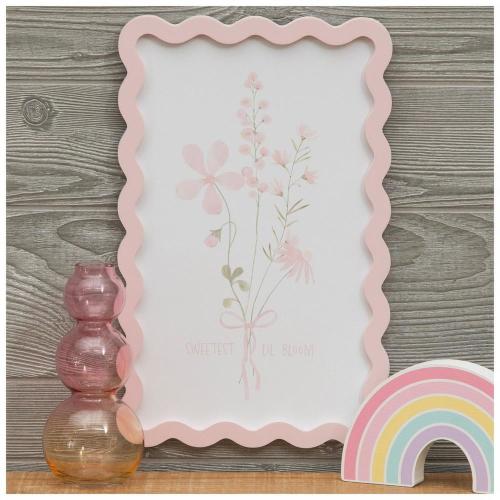 Sweetest Lil Bloom Wood Wall Decor