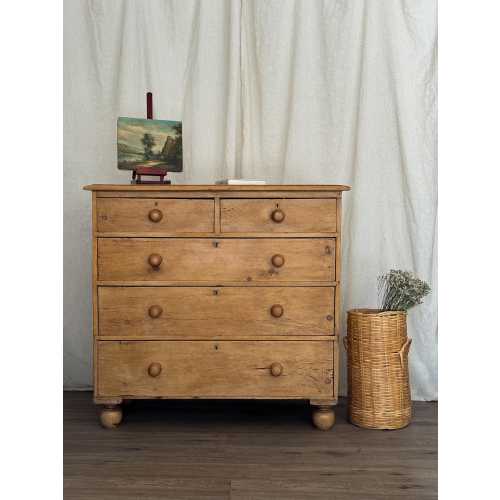 Antique European Pine Dresser