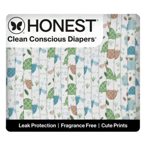 Honest Wetness Indicator Diapers - Plant-Based & Fragrance-Free | Honest