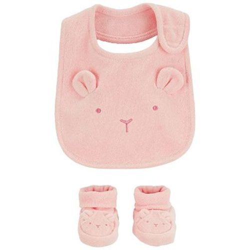 Baby Carter's 2-Piece French Terry Bib and Booties Set