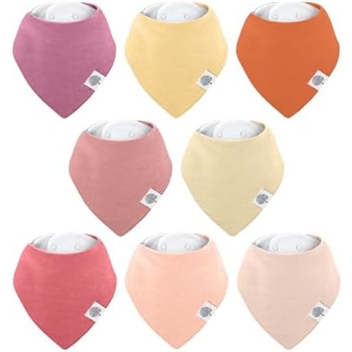 Parker Baby Bandana Drool Bibs for Boys, Girls & Unisex - Soft & Stylish Teething Bibs for Babies
