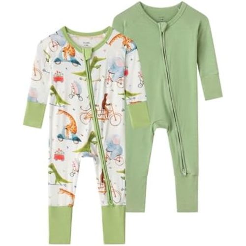 Baby Viscose from Bamboo Footless Pajamas Boys Girls Zippy Pjs Sleep 'N Play Romper - 0-24 Months