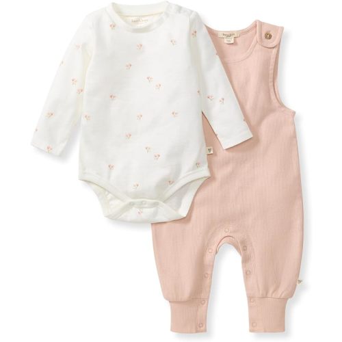 Burt's Bees Baby 100% Organic Long Sleeve Coverall Set: Size 3-6 months
