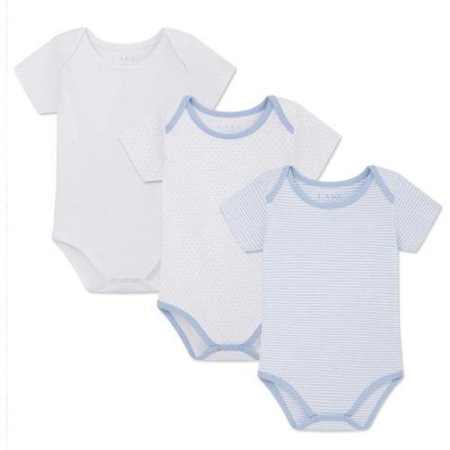 LAKE | Baby | Pima Cotton Pajamas | Parisian Green Baby Bodysuit Bundle