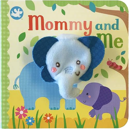 Mommy and Me Finger Puppet Board Book for babies and toddlers, new moms, baby shower or Mother's Day gifts (Finger Puppet Book) Board book – October 27, 2018