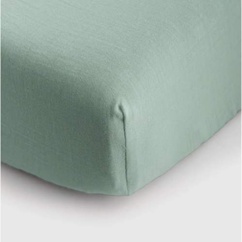 100% Organic Cotton Muslin Crib Sheet 3-Pack