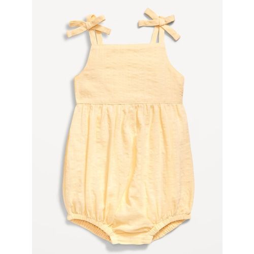 Sleeveless Tie-Knot One-Piece Romper for Baby