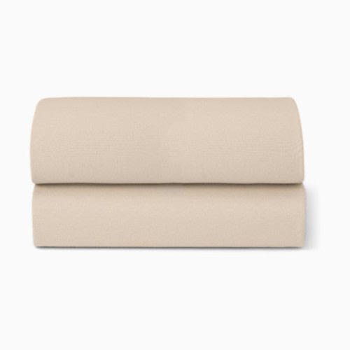 SnuzPod5 Bassinet 2 Pack Fitted Sheets - Cashmere