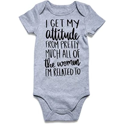 Loveternal Neutral Baby Girls Boys Cotton Romper Cute Saying Newborn Clothes 0-12 Months…