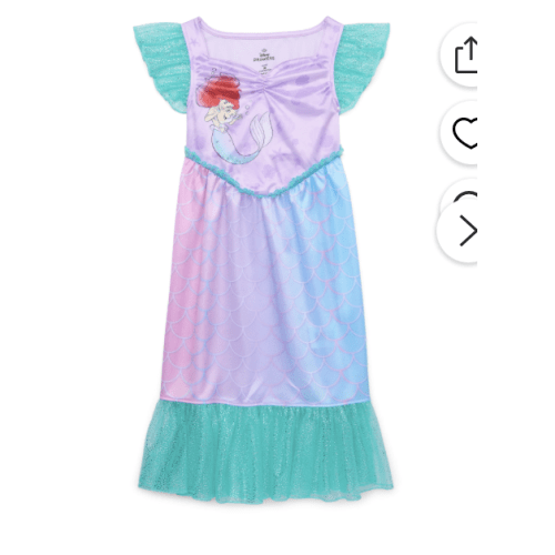 Toddler Girls Fantasy Nightgown, Sizes 2T-5T