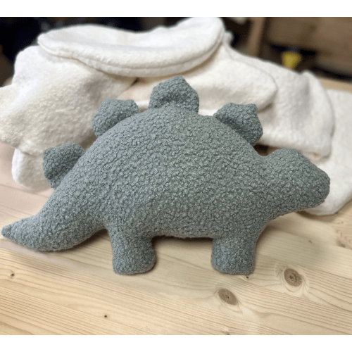 Dinosaur Pillow, Boy Bedroom, Sage Green, Blue, Nursery Decor, Children’s Playroom, Little Boy Gifts, Jurassic Park, Stegosaurus, Diplodocus