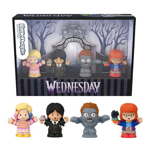 Free Shipping! Little People Wednesday Special Edition Figure Set for Adults Fans 4 Characters