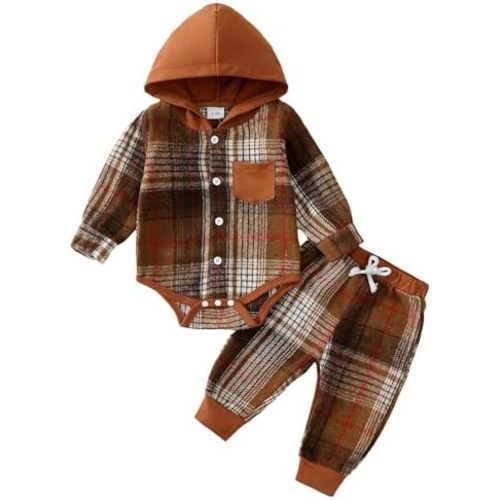 NZRVAWS Baby Boy Clothes 0 3 6 12 18 Months Newborn Boy Outfit Infant Boy Romper Jumpsuit Formal Outfit