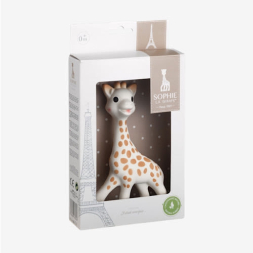 Sophie la girafe | Handcrafted for 60 Years in France | Natural Rubber | Designed for Teething Babies | Awaken All 5 Senses | Easy to Clean (616324) | Toy Only