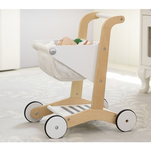 Wooden Shopping Cart