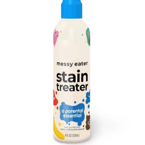 Miss Mouth's Messy Eater Stain Treater Spray - 4oz 2 Pack Stain Remover - Newborn & Baby Essentials - No Dry Cleaning Food, Grease, Coffee Off Laundry, Underwear, Fabric