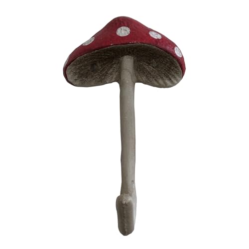 Bohemian Mushroom Wall Hook - Unique Cute Cool Fun Wall Hook Furniture Room Decor for Coat and Towel - Nursery, Kitchen, Bedroom, Bathroom,Coat Hooks (Special-Shaped)