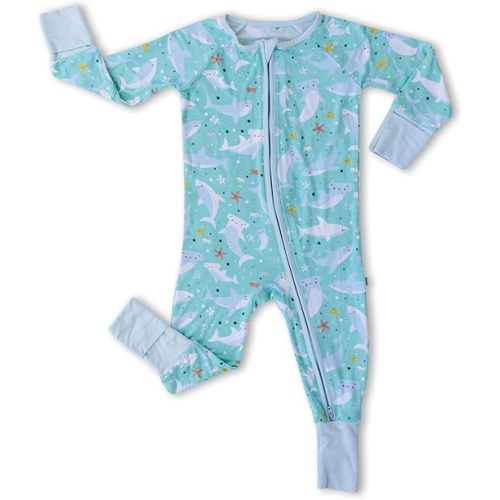 Little Sleepies Pajamas for Baby Boys & Girls, Viscose from Bamboo Baby Pajamas, Snug Baby Sleeper, Toddler PJs, 2-Way Zipper
