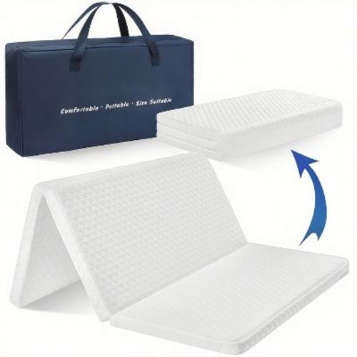 MYKKO Waterproof Pack and Play Mattress Pad , 38"x26" Universal Tri-Fold Foam Crib Mattress | Fits Graco, Baby Trend, Guava Family | Portable