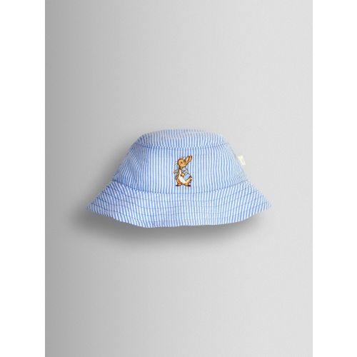 JoJo Maman Bébé Blue Peter Rabbit™ Embroidered Sun Hat