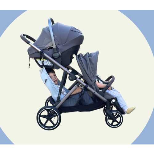Stroller Hammock Seat for Toddlers | Extra Seat for Single or Double Strollers | Universal Toddler Stroller Accessory | The Stroller Sling™