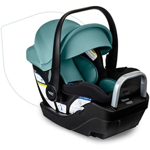 Britax Willow S Infant Car Seat With Alpine Base — Jade Onyx