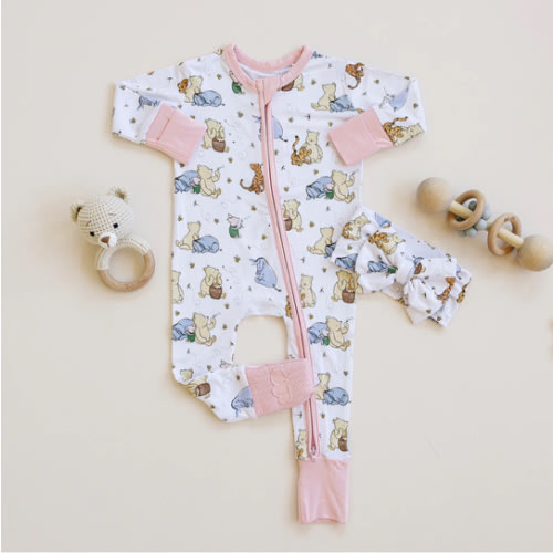 100 Acre Snooze Pink Zippie Jammie – Jammie Jams
