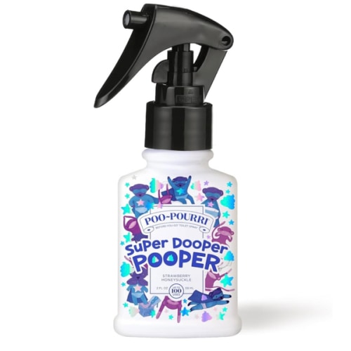 Baby-Pourri Super Dooper Pooper Odor Freshener Spray, 2 Fl Oz - Strawberry and Honeysuckle