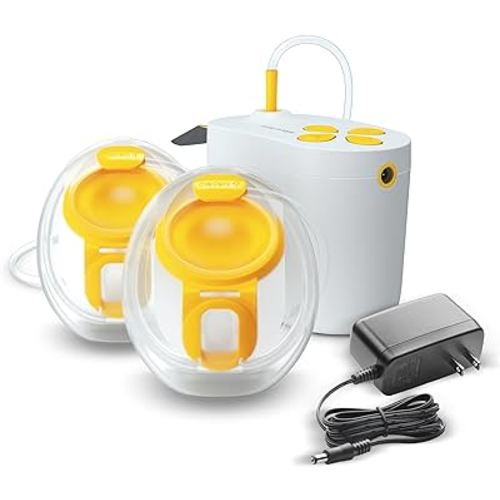 Medela Pump in Style Plug-in Breast Pump, Wearable in-Bra Collection Cups, Easy to Clean, Hospital Performance Breastpump