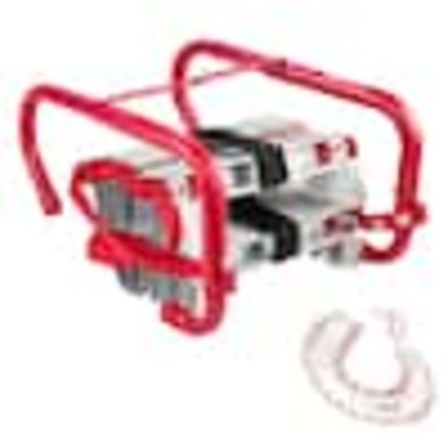 SKYSHALO Retractable 50 ft. Fire Escape Ladder, 5-6 Story, Aluminum Alloy 1000 lbs. Capacity, Anti-Slip Wide Rungs with Straps XFTSTFHTST50PSIOQ001V0-260312