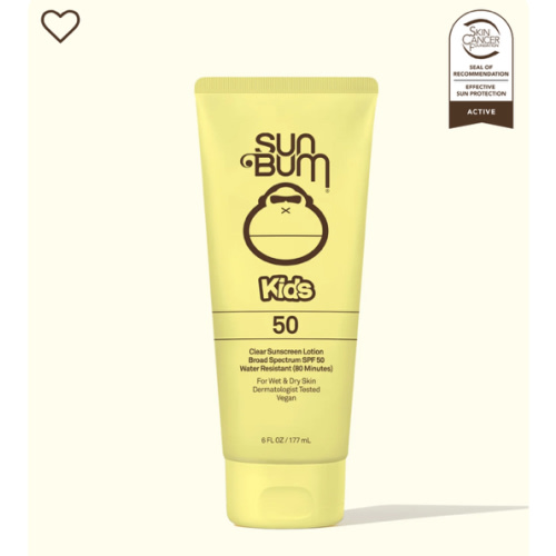 Kids SPF 50 Clear Sunscreen Lotion