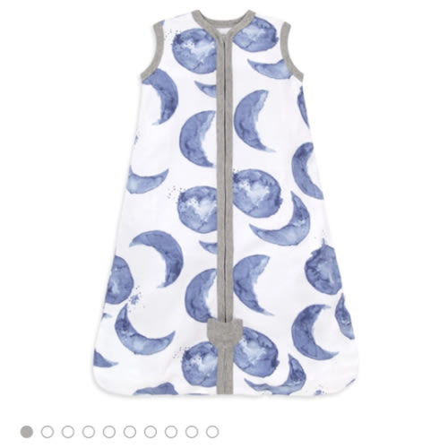 Wandering Elephants Organic Beekeeper™ Wearable Baby Blanket - Indigo