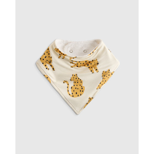 Baby Bamboo Bib in Jungle Cats