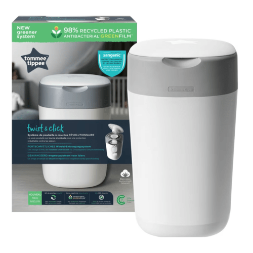 Tommee Tippee Twist & Click Advanced Nappy Disposal System - White