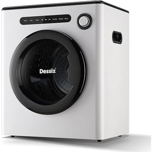 11LBS Compact Dryer 950W Portable Clothes Dryer Machine for Small Spaces, RVs and Apartments - Quiet, Sturdy ,Easy to Use and LED Display