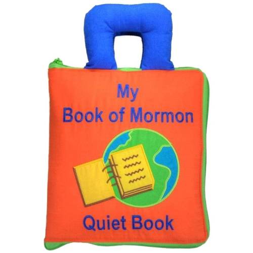 My Book of Mormon Quiet Book LDS Faith Scripture Church Sacrament, Primary, Home Evening Activity Cloth Busy Book by My Growing Season