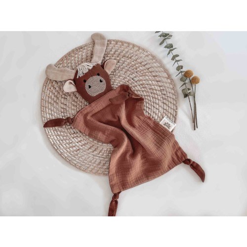 Personalized Moose Lovey, Baby Shower Gift, Baby Blanket, Animal Security Blanket, New Baby gift