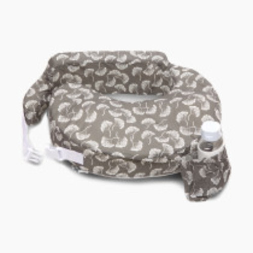My Brest Friend Original Nursing Pillow - Grey Flowing Fans