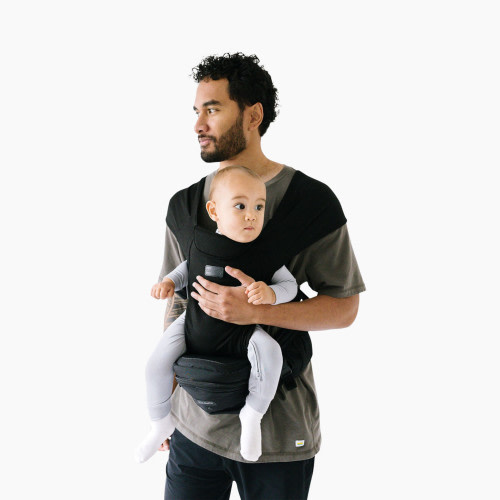 Tushbaby Hip Seat and Snug Carrier Bundle - Black/Black, Black Snug Carrier