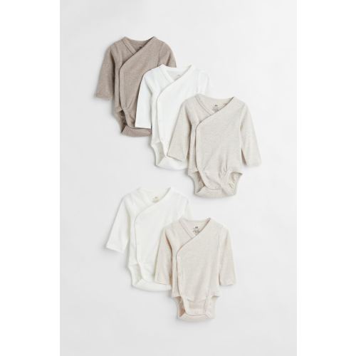 5-pack Wrapover Bodysuits