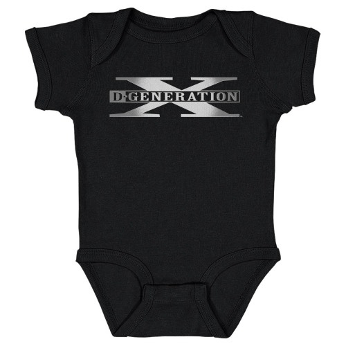 Infant 500 Level Black D-Generation X Logo Bodysuit