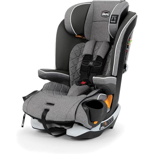 Chicco MyFit Zip Harness + Booster Car Seat - Granite, Grey