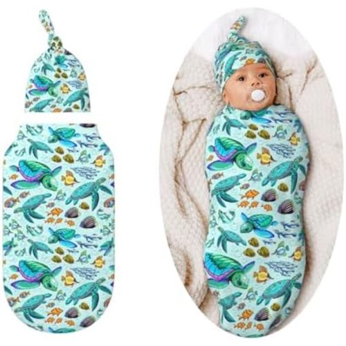Candy Swaddle Blankets Newborn Receiving Blanket Baby Swaddle Wrap Soft Sleeping Sack for Baby Girls Boys