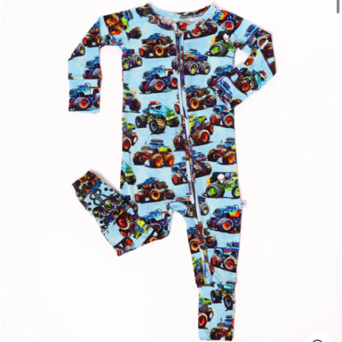 Trucks Are My Jam Convertible Romper