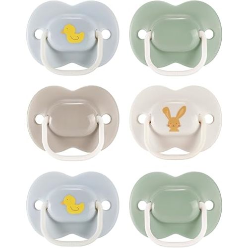 Tommee Tippee Anytime Pacifier, 6-18 Months, 6 Pack of Symmetrical, BPA Free Pacifiers